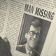 The newspaper article announcing Gazerbeam’s disappearance.